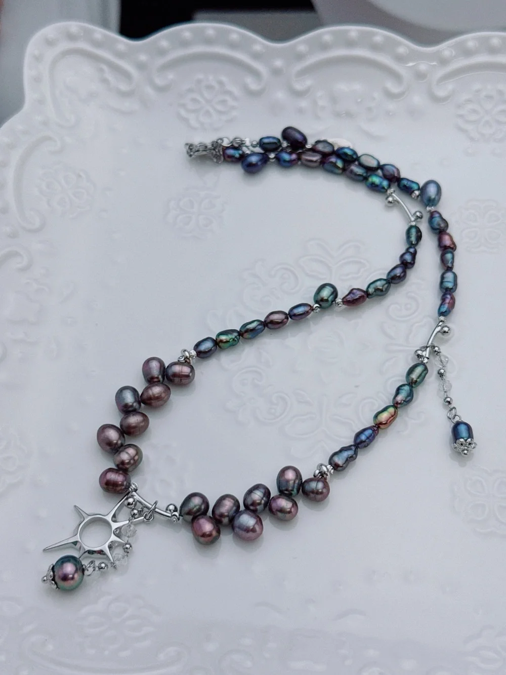 26X518 Handmade Freshwater Pearl Dainty Necklace 16+2”